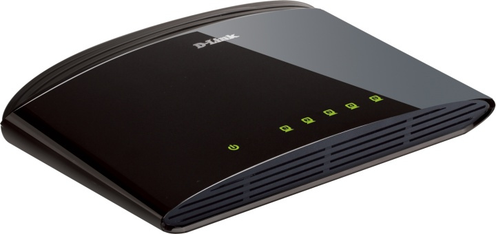 D-Link switch 5x10/100Mbps, NWay, uplink, bordsm. in de groep COMPUTERS & RANDAPPARATUUR / Netwerk / Schakelaars bij TP E-commerce Nordic AB (38-18489)