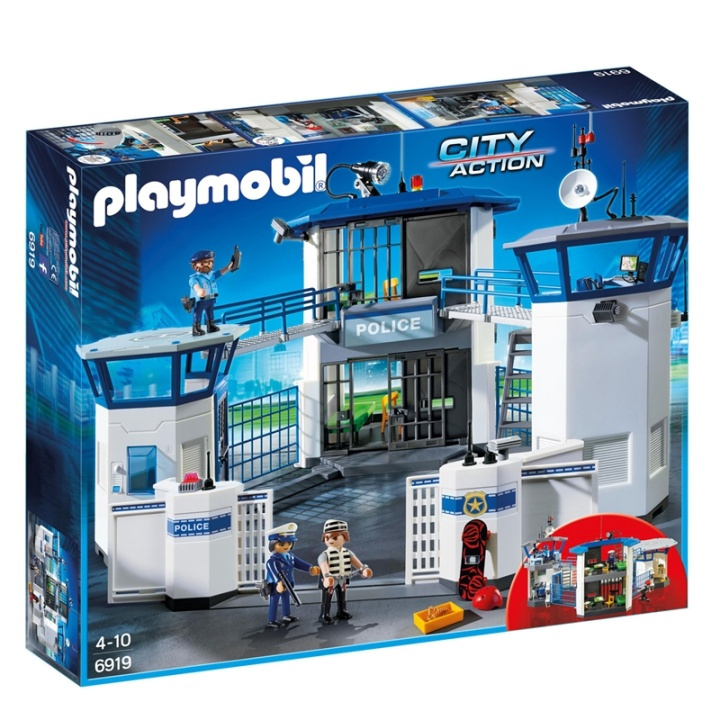 Playmobil Action, Polisstation/fängelse in de groep SPEELGOED, KINDER- & BABYPRODUCTEN / Speelgoed / Figuren & miniaturen bij TP E-commerce Nordic AB (38-45106)