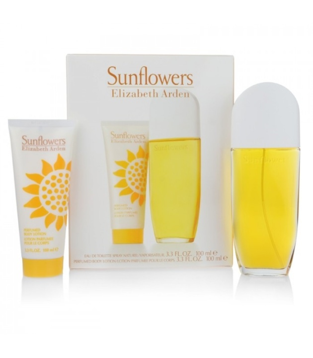 Giftset Elizabeth Arden Sunflowers Edt 100ml + Body Lotion in de groep BEAUTY & HEALTH / Geuren & Parfum / Parfum / Parfumdoosjes bij TP E-commerce Nordic AB (38-57150)