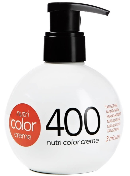 Revlon Nutri Color Creme 400 Tangerine 250ml in de groep BEAUTY & HEALTH / Haar & Styling / Haarverzorging / Haarverf / Haarverf & Kleurbommen bij TP E-commerce Nordic AB (38-57215)