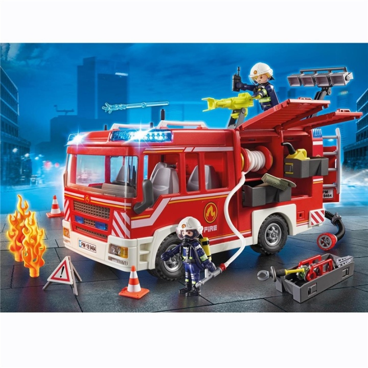 Playmobil Brandbil in de groep SPEELGOED, KINDER- & BABYPRODUCTEN / Speelgoed / Figuren, Miniaturen & accessoires bij TP E-commerce Nordic AB (38-66705)