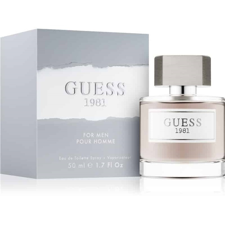 Guess 1981 for Men edt 50ml in de groep BEAUTY & HEALTH / Geuren & Parfum / Parfum / Parfum voor hem bij TP E-commerce Nordic AB (38-67460)