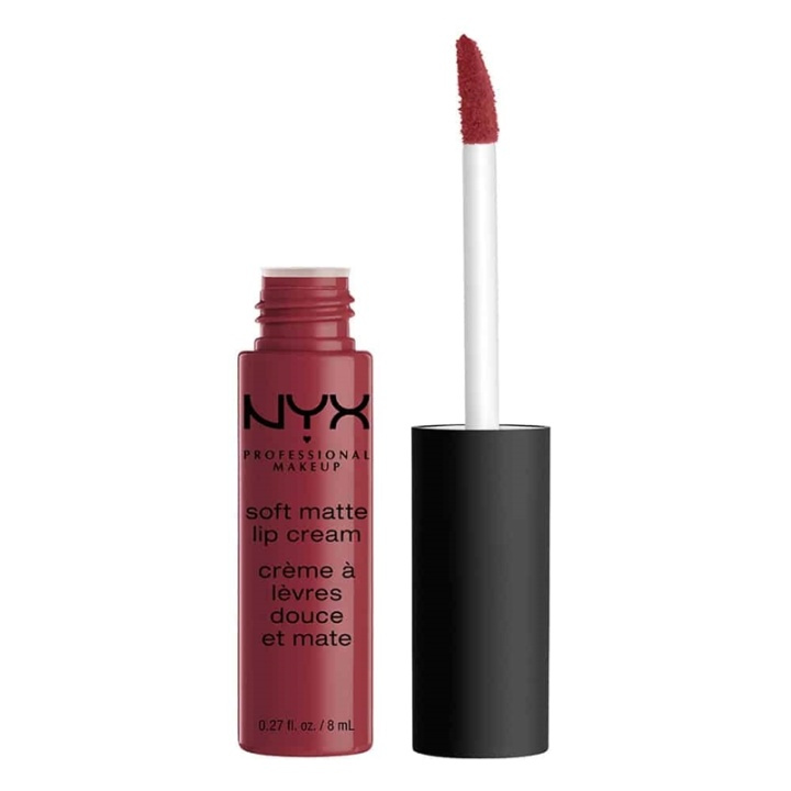 NYX PROF. MAKEUP Soft Matte Lip Cream Budapest in de groep BEAUTY & HEALTH / Makeup / Lippen / Lippencrème bij TP E-commerce Nordic AB (38-68272)