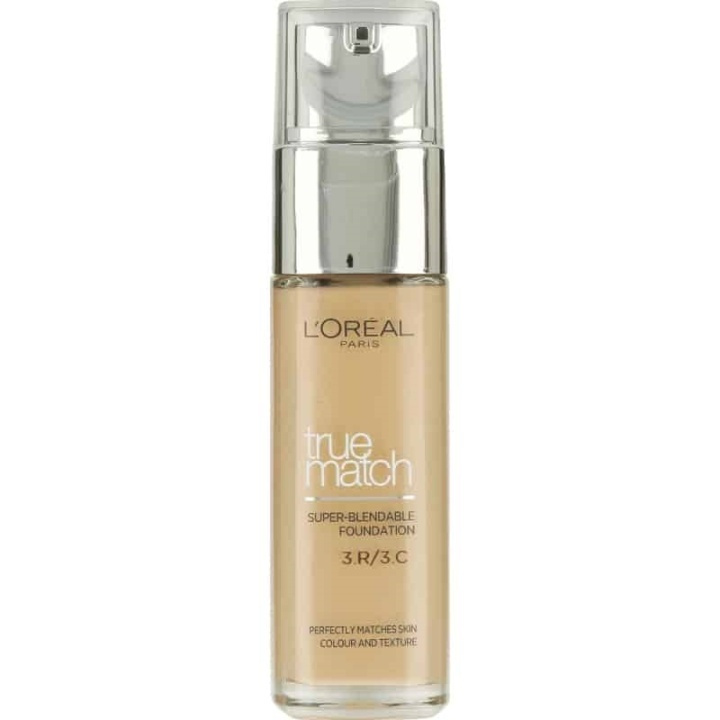 LOreal True Match Foundation 3R3C Rose Beige 30ml in de groep BEAUTY & HEALTH / Makeup / Make-up gezicht / Foundation bij TP E-commerce Nordic AB (38-68966)