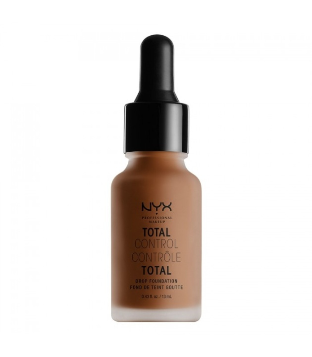 NYX PROF. MAKEUP Total Control Drop Foundation - Deep Rich 13ml in de groep BEAUTY & HEALTH / Makeup / Make-up gezicht / Foundation bij TP E-commerce Nordic AB (38-69084)