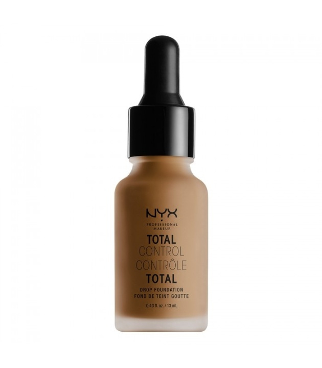 NYX PROF. MAKEUP Total Control Drop Foundation - Deep Sable 13ml in de groep BEAUTY & HEALTH / Makeup / Make-up gezicht / Foundation bij TP E-commerce Nordic AB (38-69085)