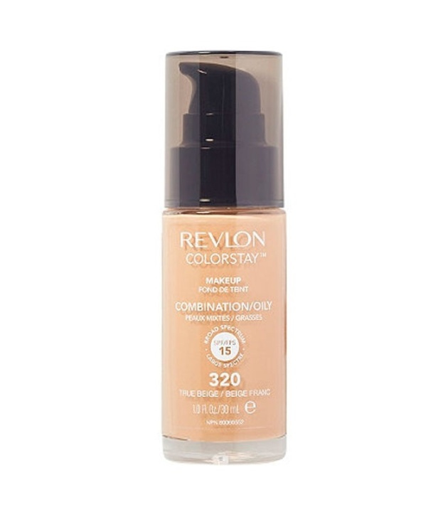 Revlon Colorstay Combination/Oily Skin - 320 True Beige 30ml in de groep BEAUTY & HEALTH / Makeup / Make-up gezicht / Foundation bij TP E-commerce Nordic AB (38-69102)