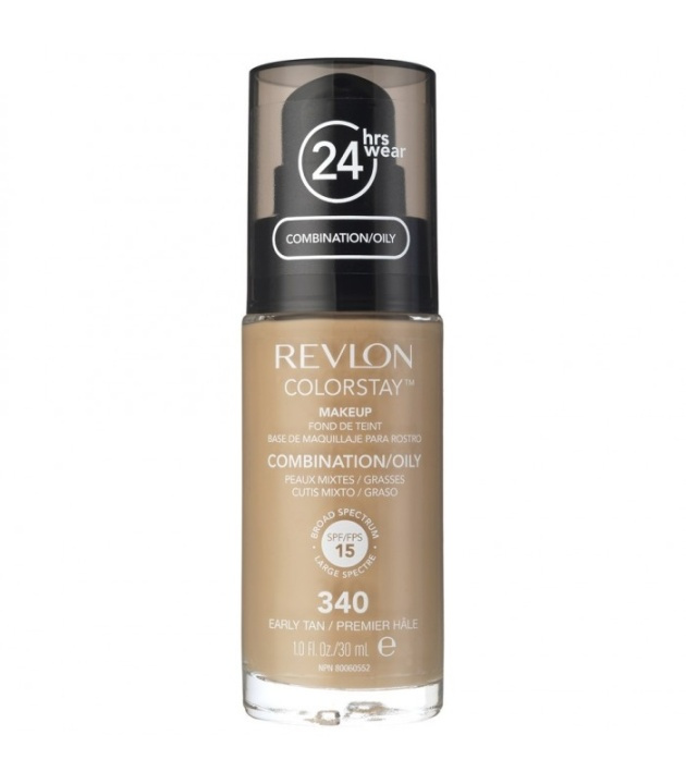 Revlon Colorstay Makeup Combination/Oily Skin - 340 Early Tan 30ml in de groep BEAUTY & HEALTH / Makeup / Make-up gezicht / Foundation bij TP E-commerce Nordic AB (38-69109)