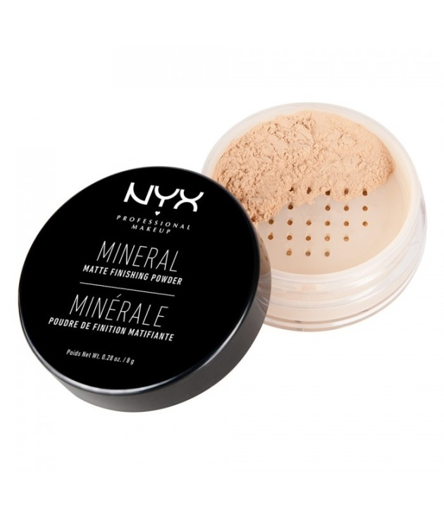 NYX PROF. MAKEUP Mineral Finishing Powder Light/Medium in de groep BEAUTY & HEALTH / Makeup / Make-up gezicht / Poeder bij TP E-commerce Nordic AB (38-69209)