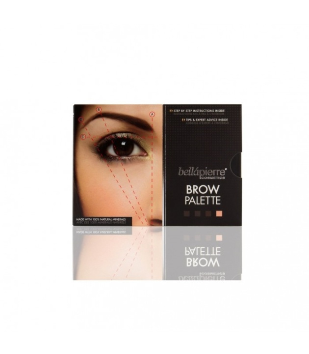 Bellapierre Brow palette in de groep BEAUTY & HEALTH / Makeup / Ogen & Wenkbrauwen / Wenkbrauwkits bij TP E-commerce Nordic AB (38-69843)