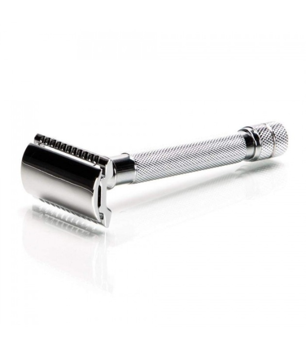 Parker 91R 3-piece safety Razor in de groep BEAUTY & HEALTH / Haar & Styling / Scheren & Trimmen / Scheermessen & Accessoires bij TP E-commerce Nordic AB (38-70079)