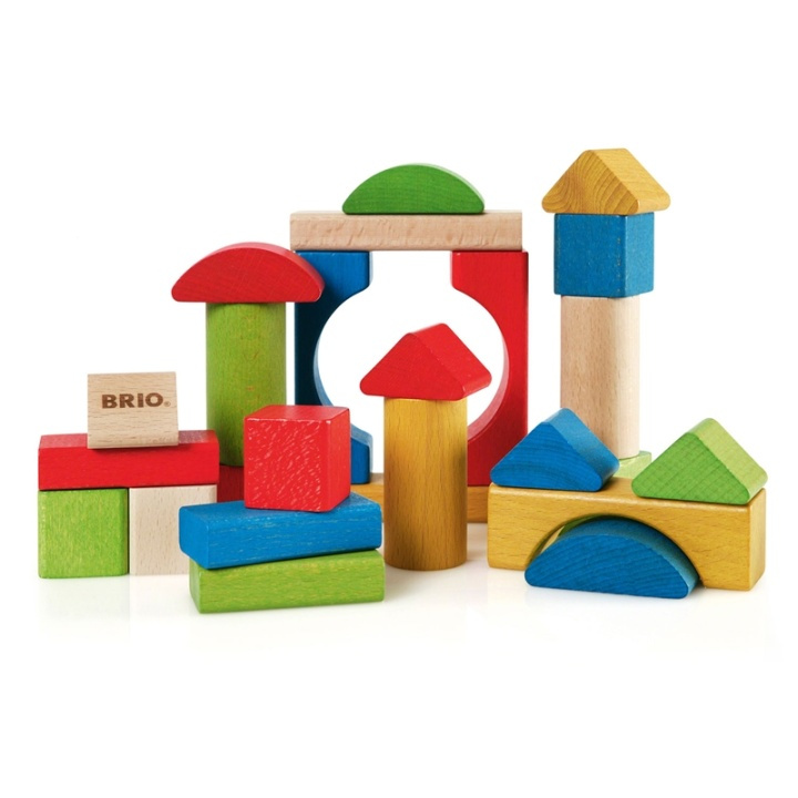 Brio 30114 Set med 25 Klossar in de groep SPEELGOED, KINDER- & BABYPRODUCTEN / Babyspeelgoed / Activiteitenspeelgoed bij TP E-commerce Nordic AB (38-70221)