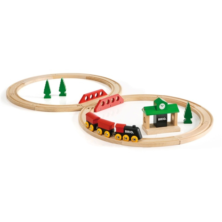 Brio 33028 Klassiskt Figurset 8 in de groep SPEELGOED, KINDER- & BABYPRODUCTEN / Speelgoed / Bouwspeelgoed / Brio treinrails bij TP E-commerce Nordic AB (38-70254)