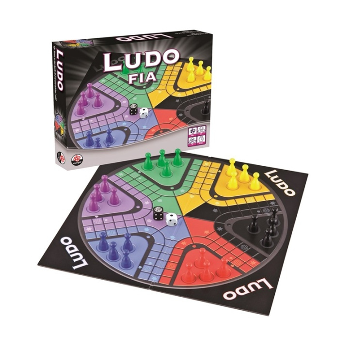 Danspill Ludo/Fia in de groep SPEELGOED, KINDER- & BABYPRODUCTEN / Spelletje / Bordspellen bij TP E-commerce Nordic AB (38-70336)