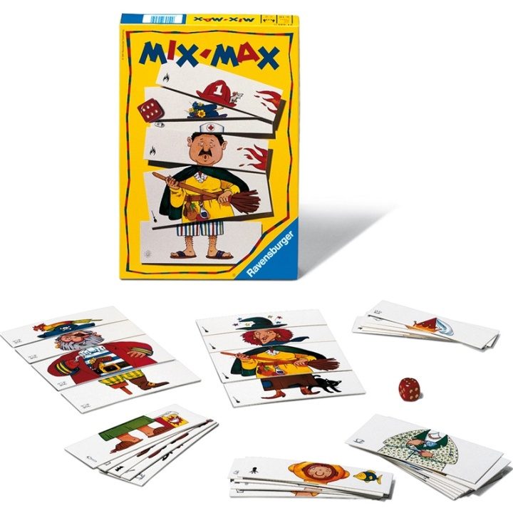 Ravensburger Mix Max in de groep SPEELGOED, KINDER- & BABYPRODUCTEN / Speelgoed / Bordspellen / Kinderspellen bij TP E-commerce Nordic AB (38-70444)