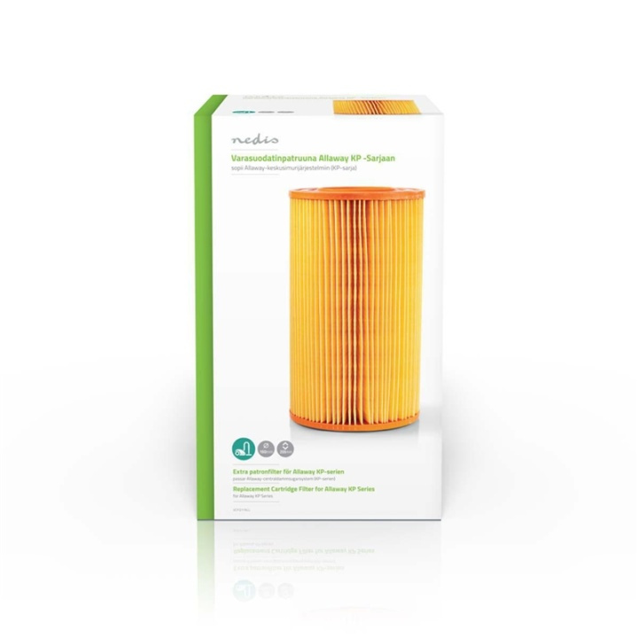 Nedis Stofzuiger Cartridge-Filter | Vervanging voor: Allaway | KP-Series | Motorfilter in de groep HUISHOUDEN & TUIN / Schoonmaakproducten / Stofzuigers & Accessoires / Accessoires / Filters bij TP E-commerce Nordic AB (38-73229)