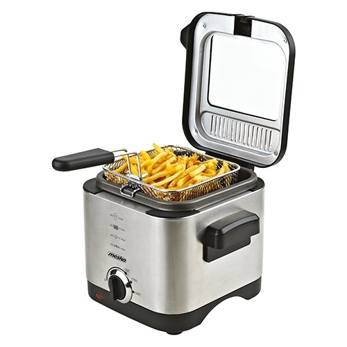 Mesko friteuse met thermostaat, 1,5 liter in de groep HUISHOUDEN & TUIN / Huishoudelijke apparaten / Airfryers & friteuses bij TP E-commerce Nordic AB (38-75118)