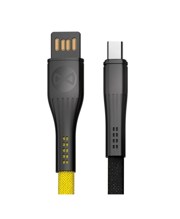 Extremt hållbar USB-C kabel för snabb laddning/synkning (3A),1m in de groep SMARTPHONE & TABLETS / Opladers & Kabels / Kabels / Kabels Type C bij TP E-commerce Nordic AB (38-79386)