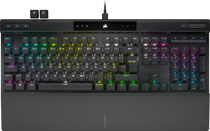 Corsair K70 Pro RGB Black Gamingtangentbord in de groep COMPUTERS & RANDAPPARATUUR / GAMING / Toetsenborden bij TP E-commerce Nordic AB (38-84119)