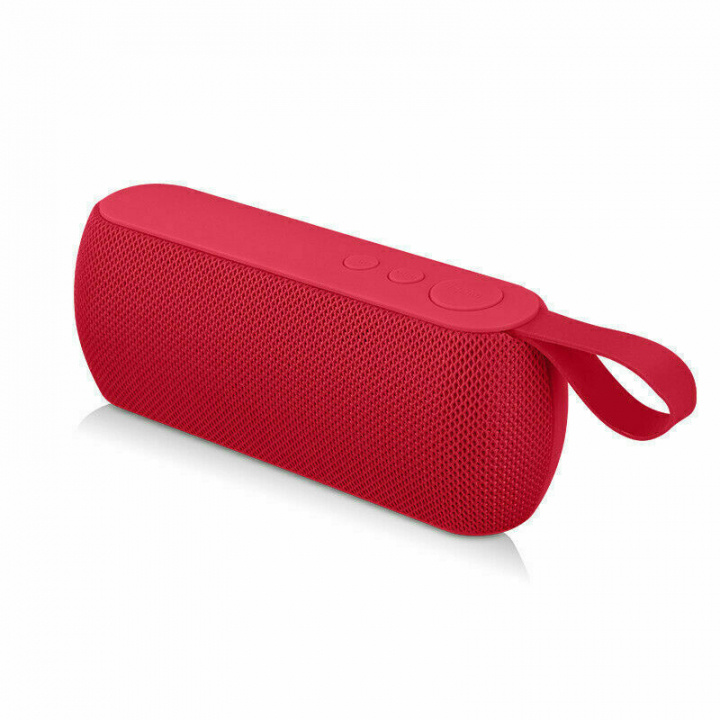 Q106 Draadloze Luidspreker, Bluetooth, USB, Rood in de groep HOME ELECTRONICS / Audio & Beeld / Luidsprekers & accessoires / Bluetooth-luidsprekers / Draagbare luidsprekers bij TP E-commerce Nordic AB (38-84344)