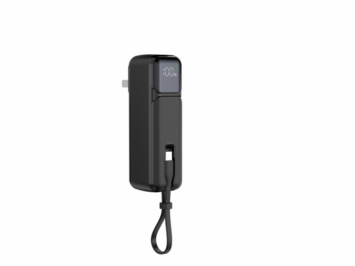 Powerbank Wall Charger (US) 5000mAh in de groep SMARTPHONE & TABLETS / Opladers & Kabels / Powerbanks bij TP E-commerce Nordic AB (38-84472)