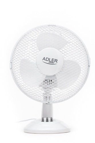 Adler AD 7302 tafelventilator, 60W, 23 cm, wit in de groep HUISHOUDEN & TUIN / Ventilatoren & Klimaatproducten / Tafelventilatoren bij TP E-commerce Nordic AB (38-84695)