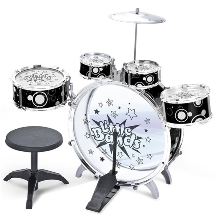 Music Drum set in de groep SPEELGOED, KINDER- & BABYPRODUCTEN / Muziek, Zang en afbeelingen / Muziekinstrumenten bij TP E-commerce Nordic AB (38-85343)