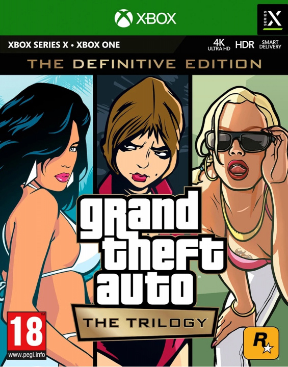 Grand Theft Auto Trilogy - The Definitive Edition for Xbox in de groep HOME ELECTRONICS / Spelconsoles en accessoires / Xbox One bij TP E-commerce Nordic AB (38-86743)