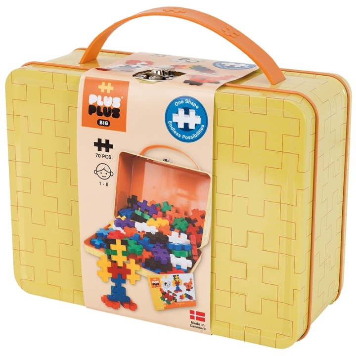 Plus-Plus Big Metal Suitcase/Basic in de groep SPEELGOED, KINDER- & BABYPRODUCTEN / Speelgoed / Bouwspeelgoed / Bouwblokken bij TP E-commerce Nordic AB (38-87969)