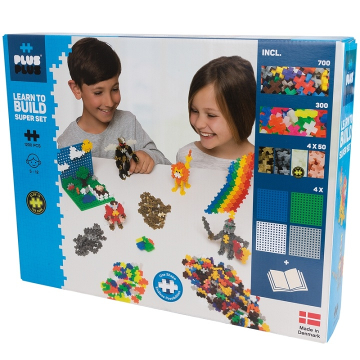 Plus-Plus Learn to Build Mega set/Basic in de groep SPEELGOED, KINDER- & BABYPRODUCTEN / Speelgoed / Bouwspeelgoed / Bouwblokken bij TP E-commerce Nordic AB (38-87974)