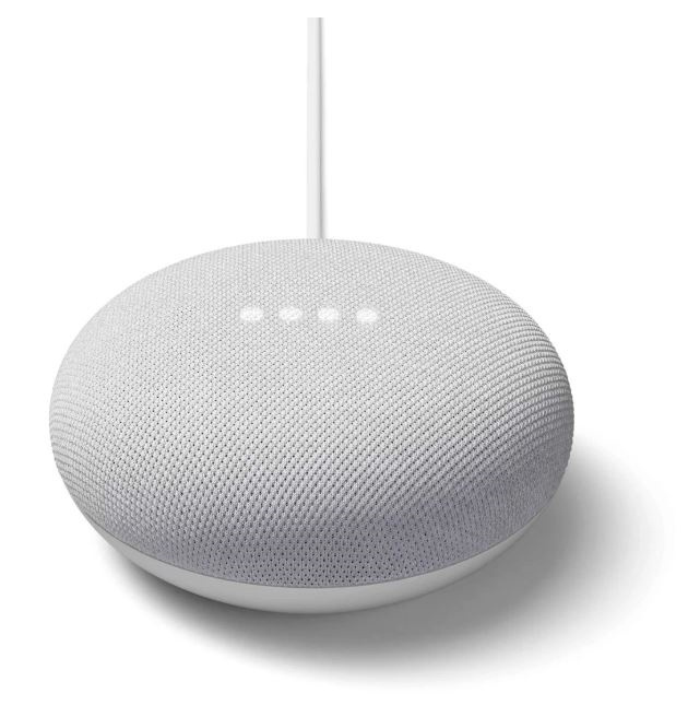 Google Nest Mini Gen 2, Chalk in de groep HUISHOUDEN & TUIN / Smart home / Slimme huissystemen bij TP E-commerce Nordic AB (38-89022)