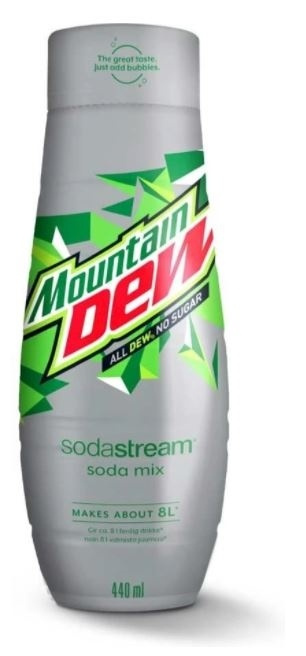 SodaStream Mountain Dew Diet 440ml - Ger 8 liter in de groep HUISHOUDEN & TUIN / Huishoudelijke apparaten / Water & Sap / Carbonatatiemachines / Smaken bij TP E-commerce Nordic AB (38-89344)