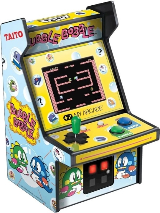 My Arcade Micro Player Bubble Bobble in de groep HOME ELECTRONICS / Spelconsoles en accessoires / Overige games bij TP E-commerce Nordic AB (38-89562)