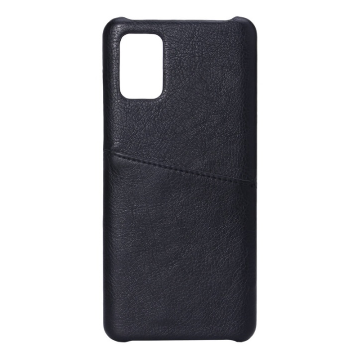 ONSALA Mobile Cover Black with Cardpocket Samsung Galaxy A71 in de groep SMARTPHONE & TABLETS / Mobielbescherming / Samsung bij TP E-commerce Nordic AB (38-91112)