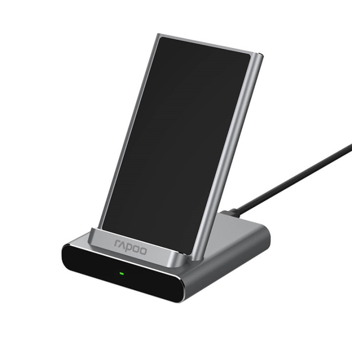 RAPOO Charger QI XC350 Wireless Charging Stand in de groep SMARTPHONE & TABLETS / Opladers & Kabels / Draadloze Qi-oplader bij TP E-commerce Nordic AB (38-91344)