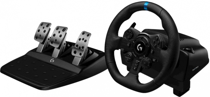 Logitech G923 Racingratt med pedaler och Trueforce (PC/PS4) in de groep HOME ELECTRONICS / Spelconsoles en accessoires / Sony PlayStation 4 bij TP E-commerce Nordic AB (38-94504)