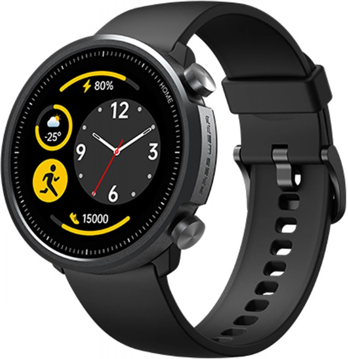 Mibro A1 Deep Tarnish Smartwatch med Träningsfunktioner in de groep SPORT, VRIJE TIJD & HOBBY / Smartwatch & Activiteitsmeters / Smartwatches bij TP E-commerce Nordic AB (38-94552)