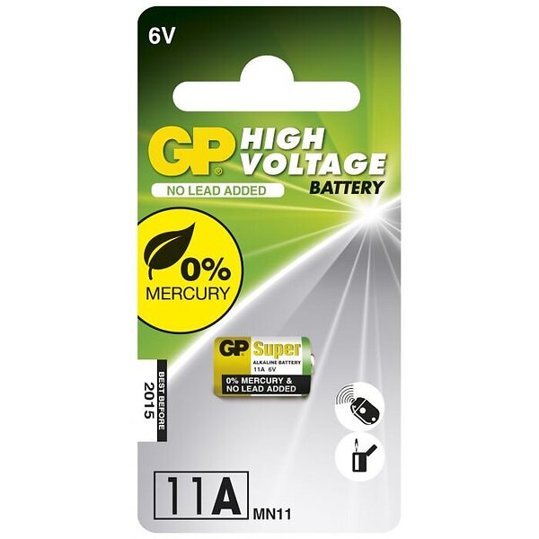 GP Hoogspanning 11A 1 Pack (B) in de groep HOME ELECTRONICS / Batterijen & Opladers / Batterijen / Overigen bij TP E-commerce Nordic AB (38-94721)