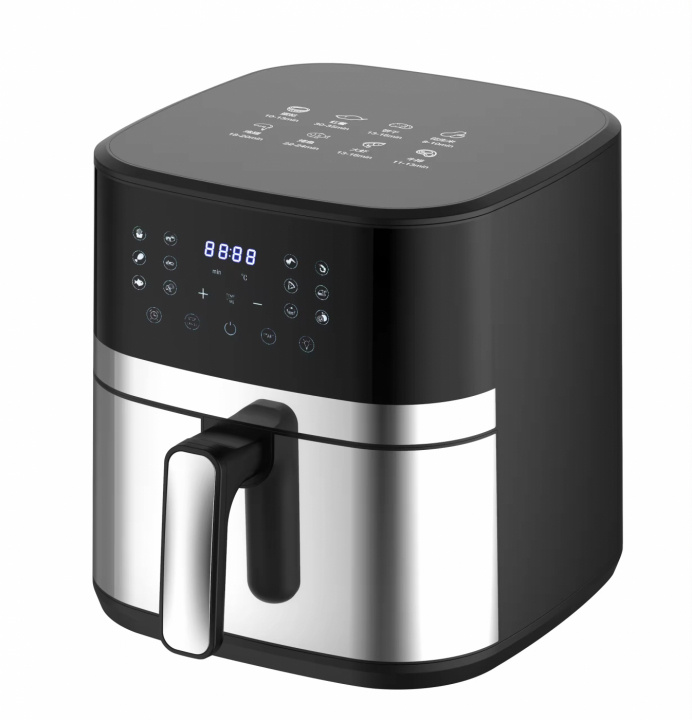 Hot air fryer 7 liters LED display 1600W in de groep HUISHOUDEN & TUIN / Huishoudelijke apparaten / Airfryers & friteuses bij TP E-commerce Nordic AB (38-94726)