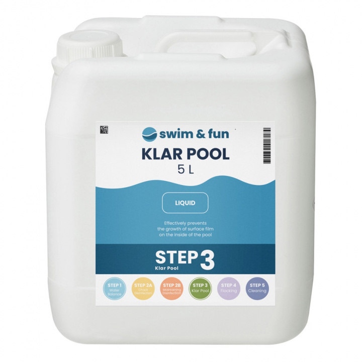 KlarPool 5 liter in de groep HUISHOUDEN & TUIN / Tuinproducten / Zwembad & Accessoires / Zwembadchemicaliën bij TP E-commerce Nordic AB (38-95645)