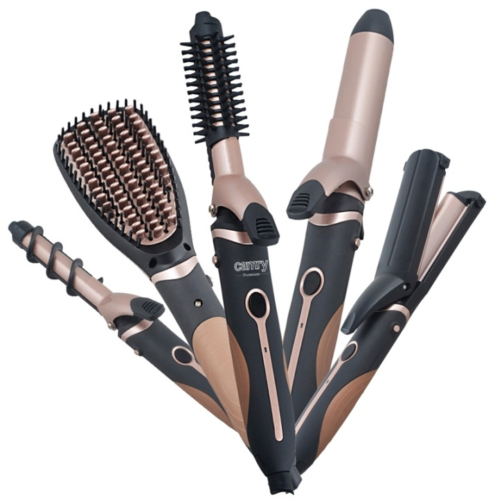 Camry 5-i-1 Hair Styler (CR 2024) in de groep BEAUTY & HEALTH / Haar & Styling / Stylingtools / Krultangen bij TP E-commerce Nordic AB (38-96012)