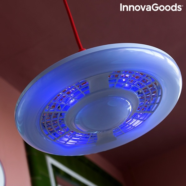 InnovaGoods Anti-muggenlamp voor zowel plafond- als wandmontage in de groep HUISHOUDEN & TUIN / Tuinproducten / Ongedierte bij TP E-commerce Nordic AB (38-96213)