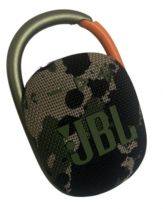 JBL Clip 4 Trådlös högtalare, Camo in de groep HOME ELECTRONICS / Audio & Beeld / Luidsprekers & accessoires / Bluetooth-luidsprekers / Draagbare luidsprekers bij TP E-commerce Nordic AB (38-96856)