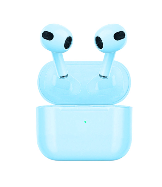 Airbuds 3 - Volledig draadloze in-ear-koptelefoon, blauw in de groep HOME ELECTRONICS / Audio & Beeld / Koptelefoon & Accessoires / Koptelefoon bij TP E-commerce Nordic AB (38-97491)