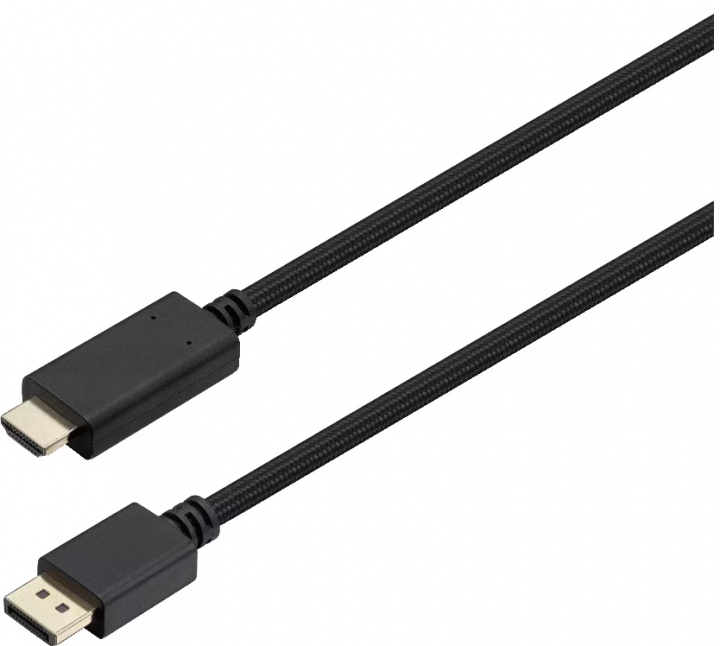 Sandstrøm DisplayPort naar HDMI-kabel, 1,8 m in de groep COMPUTERS & RANDAPPARATUUR / Computerkabels / DisplayPort / Kabels bij TP E-commerce Nordic AB (38-97615)