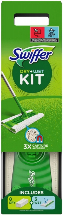 Swiffer Floor Mop Startkit in de groep HUISHOUDEN & TUIN / Schoonmaakproducten / Overige schoonmaakaccessoires bij TP E-commerce Nordic AB (38-97620)