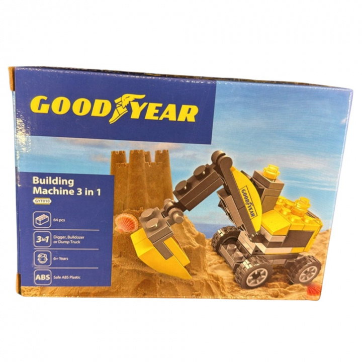 Goodyear licenced Lego - 3 in 1 - Building Machines in de groep SPEELGOED, KINDER- & BABYPRODUCTEN / Speelgoed / Bouwspeelgoed / Lego bij TP E-commerce Nordic AB (38-97628)