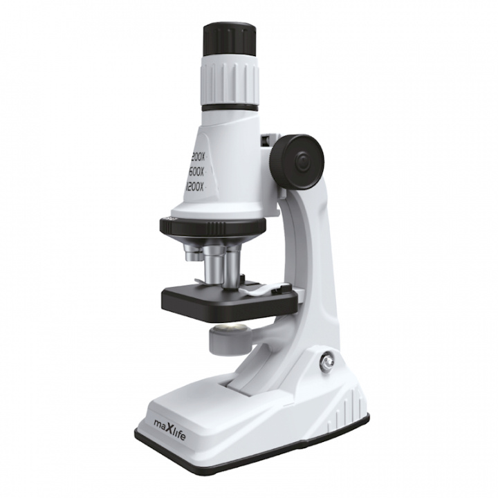 Maxlife microscope MXMS-100 white in de groep SPEELGOED, KINDER- & BABYPRODUCTEN / Speelgoed / Experimenteren en doe-het-zelf bij TP E-commerce Nordic AB (38-97636)