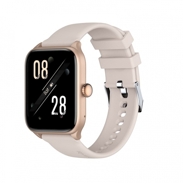  Riversong smartwatch Motive 6 Pro rose gold in de groep SPORT, VRIJE TIJD & HOBBY / Smartwatch & Activiteitsmeters / Smartwatches bij TP E-commerce Nordic AB (38-97639)