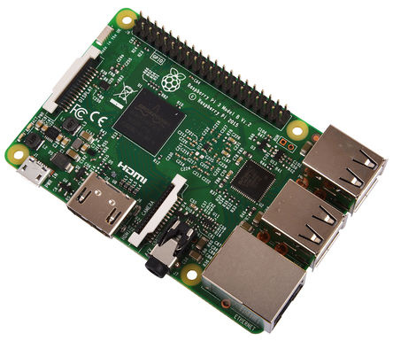 Raspberry Pi Model 3B, 1GB in de groep COMPUTERS & RANDAPPARATUUR / Computeronderdelen / IO-kaart bij TP E-commerce Nordic AB (38-97643)